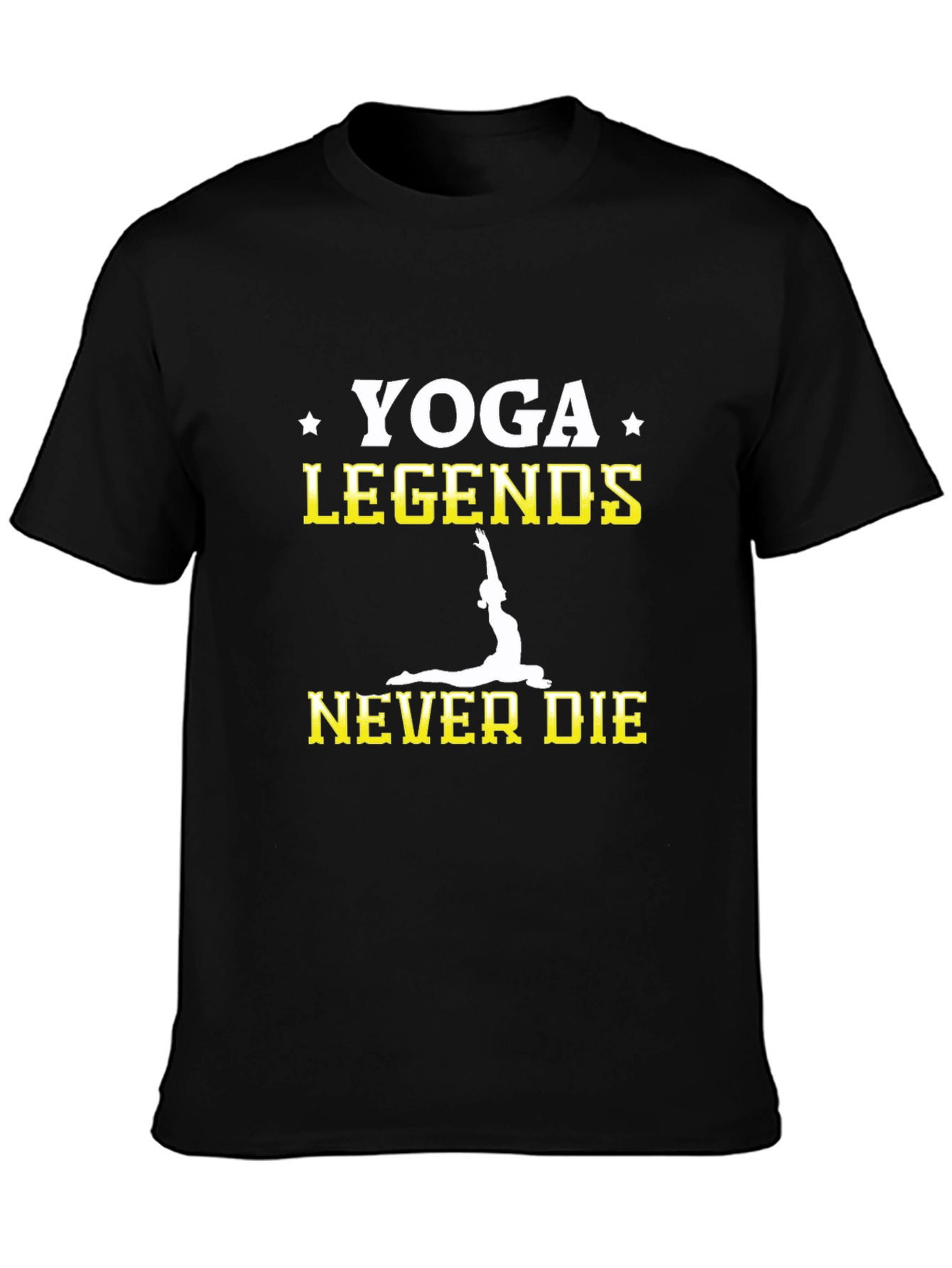 Yoga Legends Never Die T-Shirt