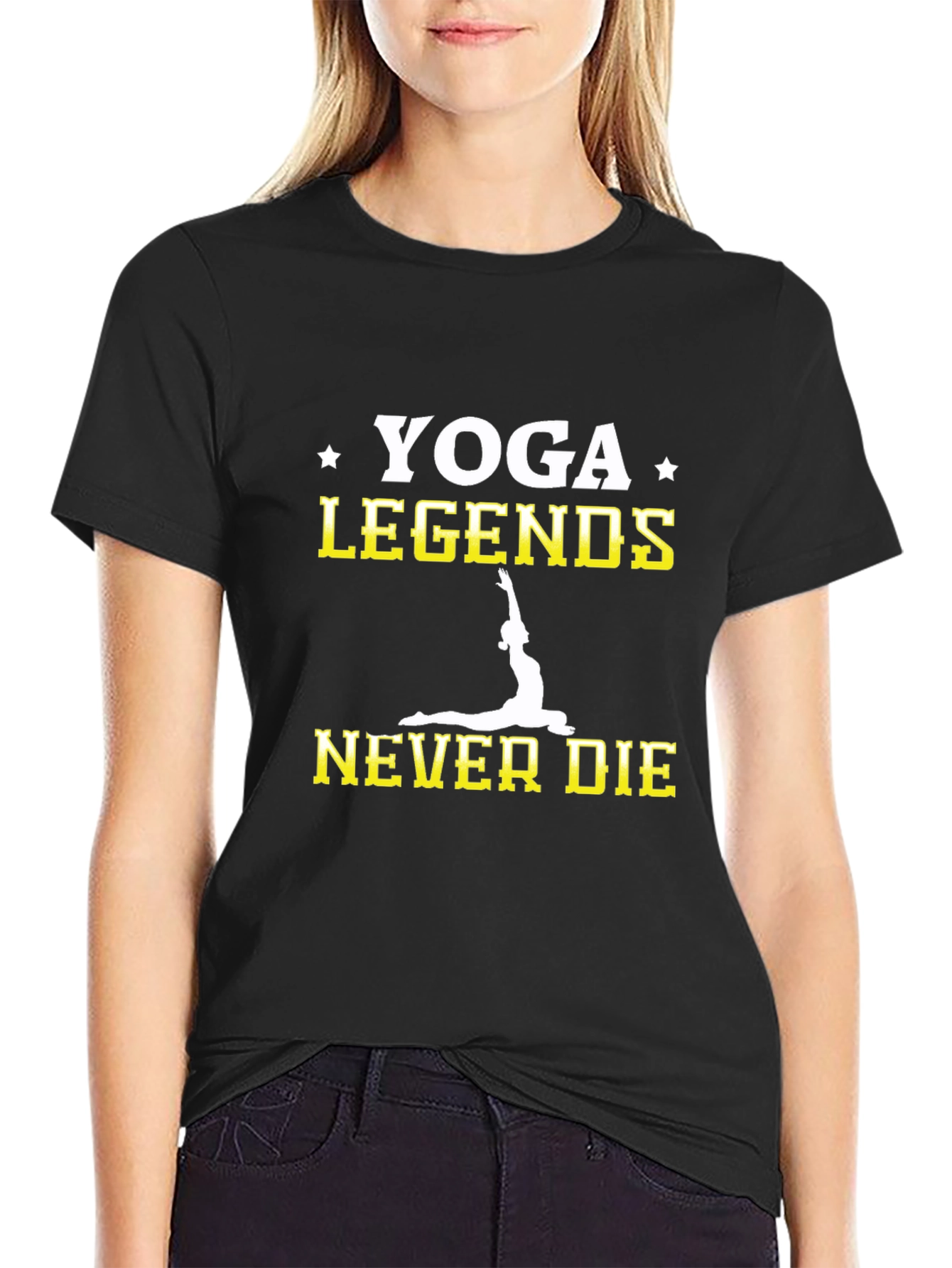 Yoga Legends Never Die T-Shirt