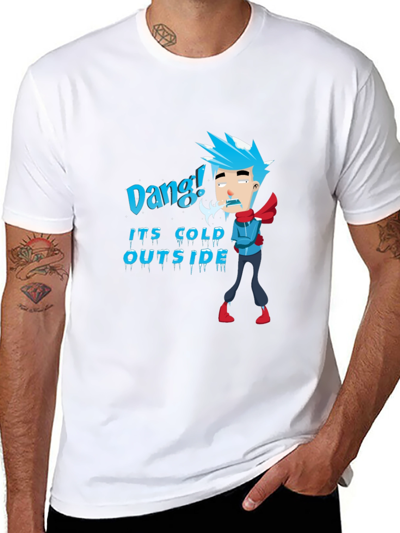 Dang! Cold Outside Graphic T-Shirt