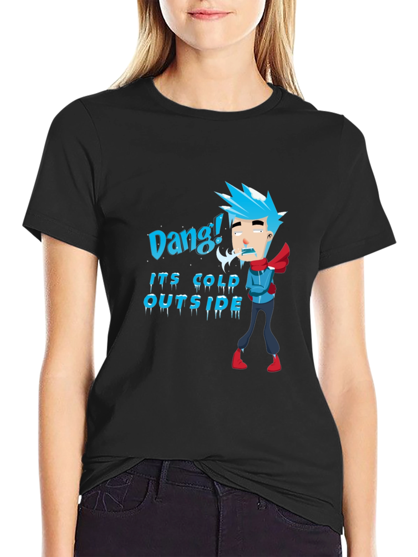 Dang! Cold Outside Graphic T-Shirt