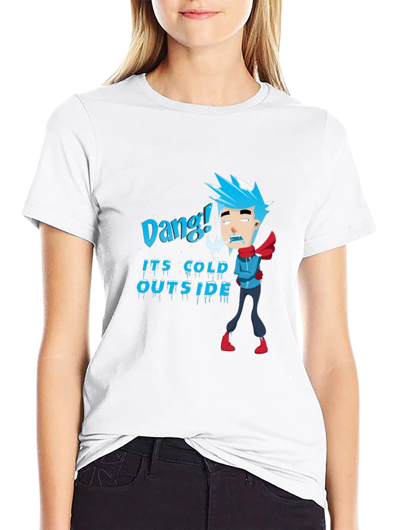 Dang! Cold Outside Graphic T-Shirt