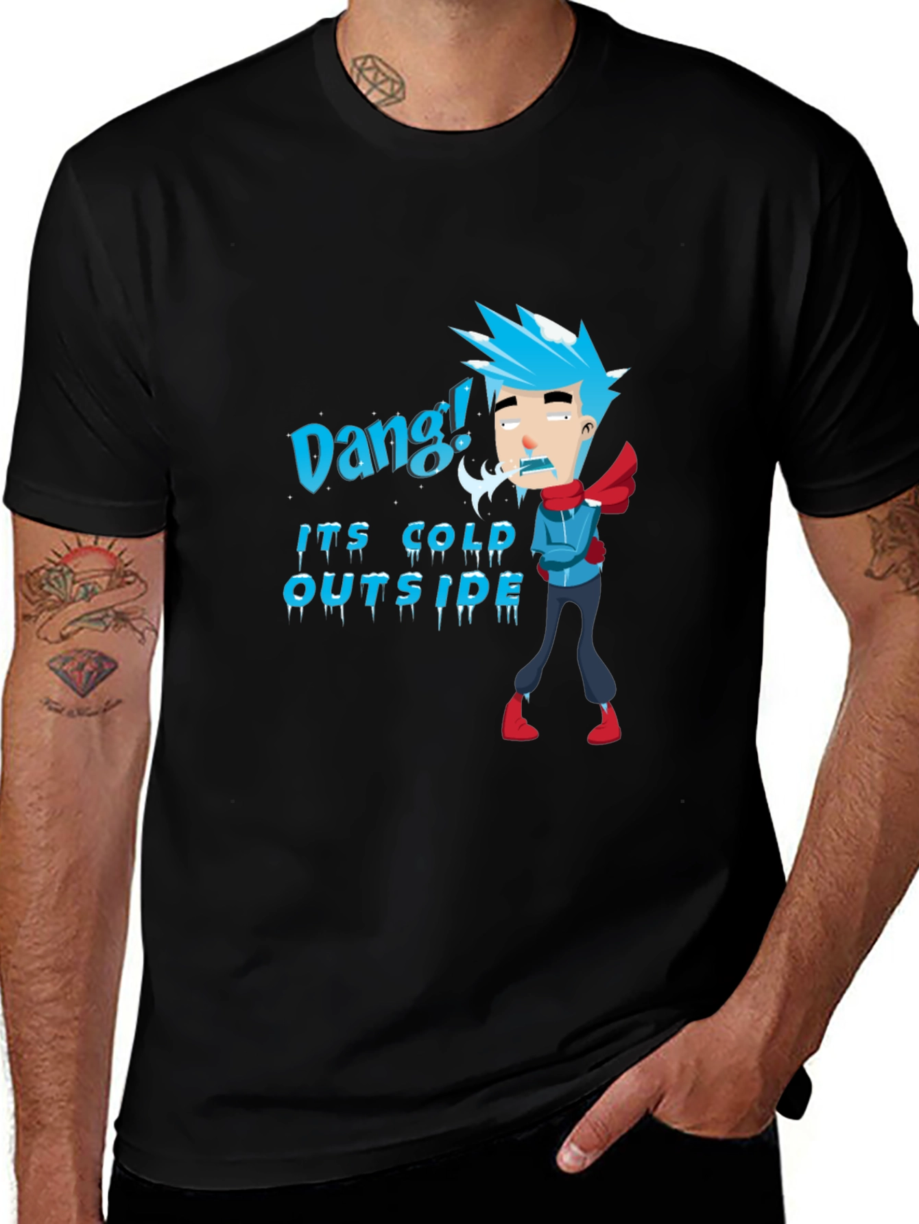 Dang! Cold Outside Graphic T-Shirt