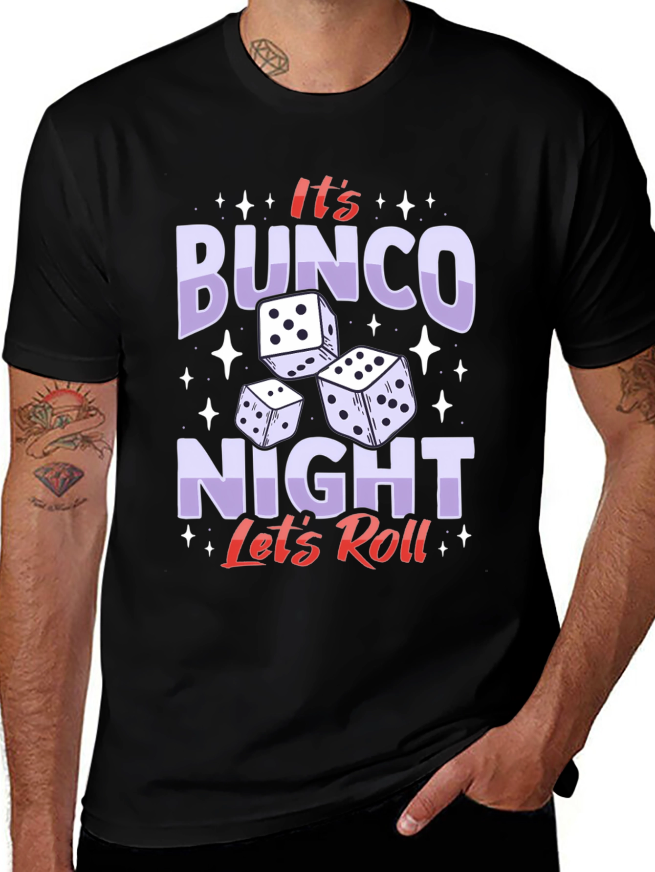 Its Bunco Night - Dice Graphic Tee