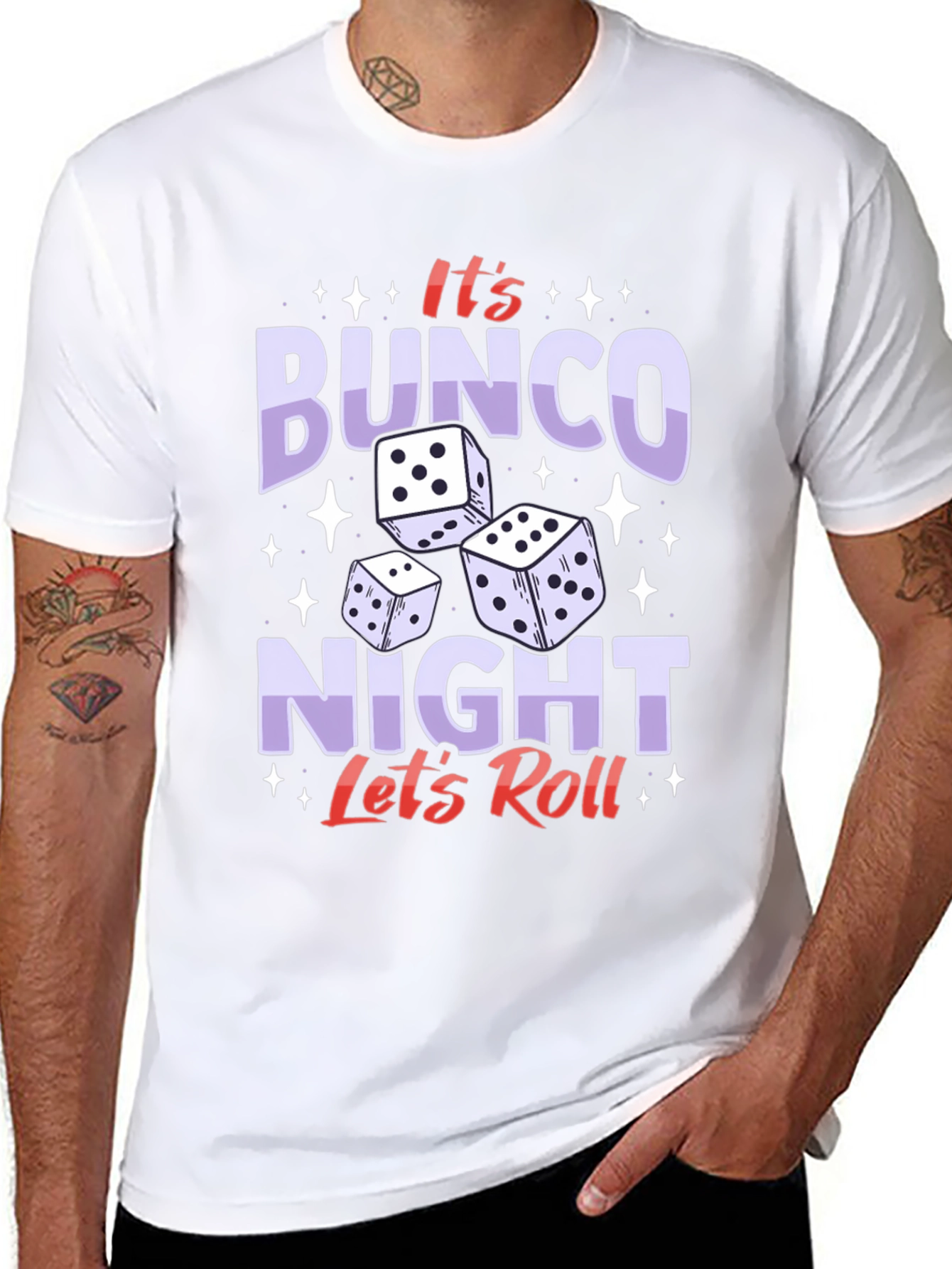 Its Bunco Night - Dice Graphic Tee