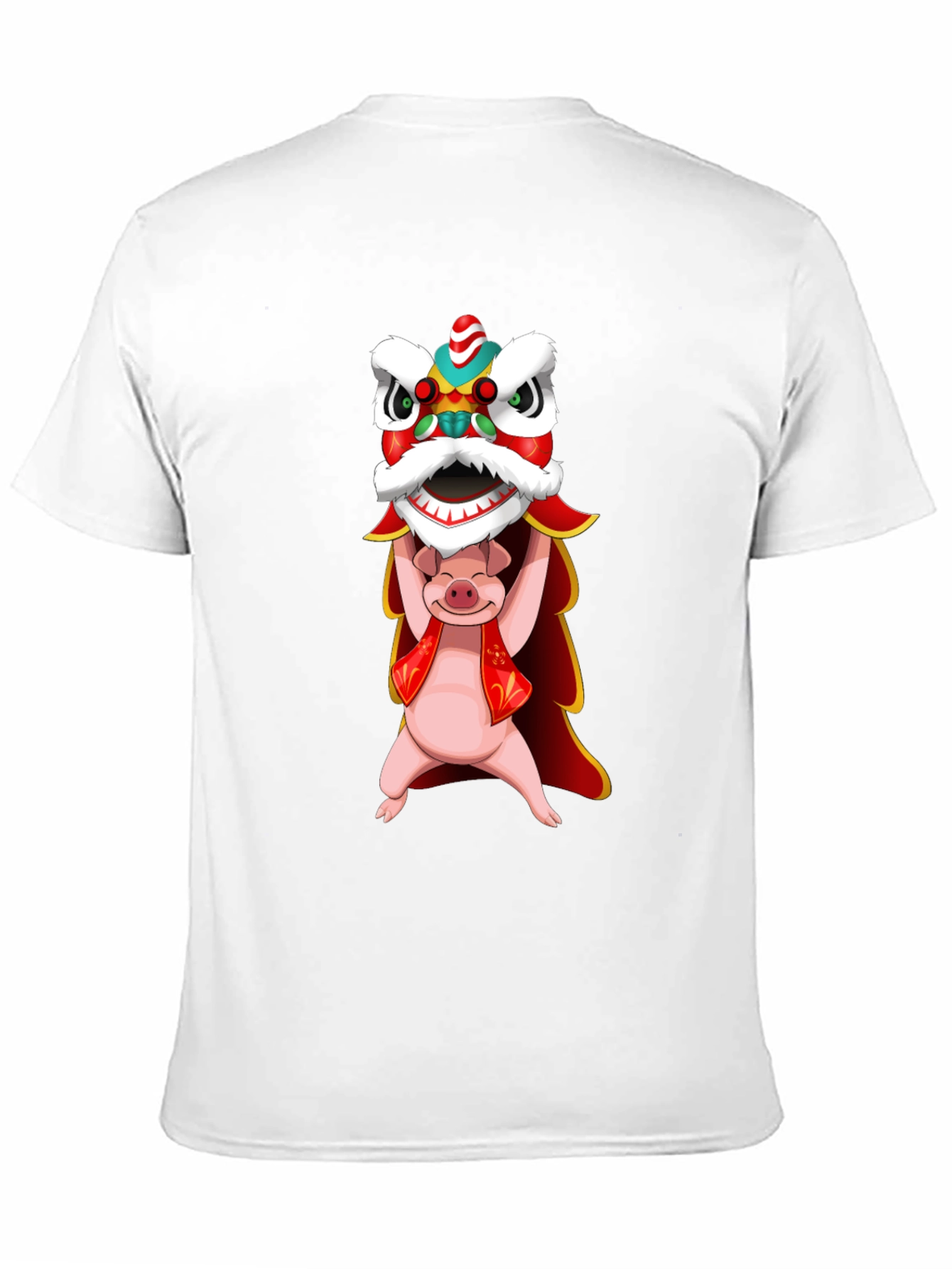 Pig Chinese Lion Dance T-Shirt