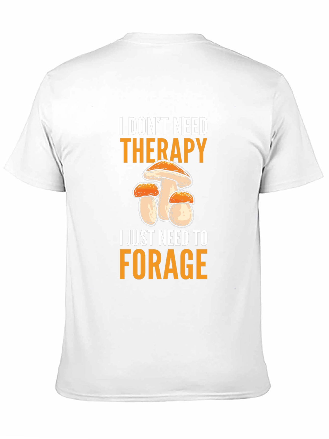 Mushroom Foraging Therapy T-Shirt