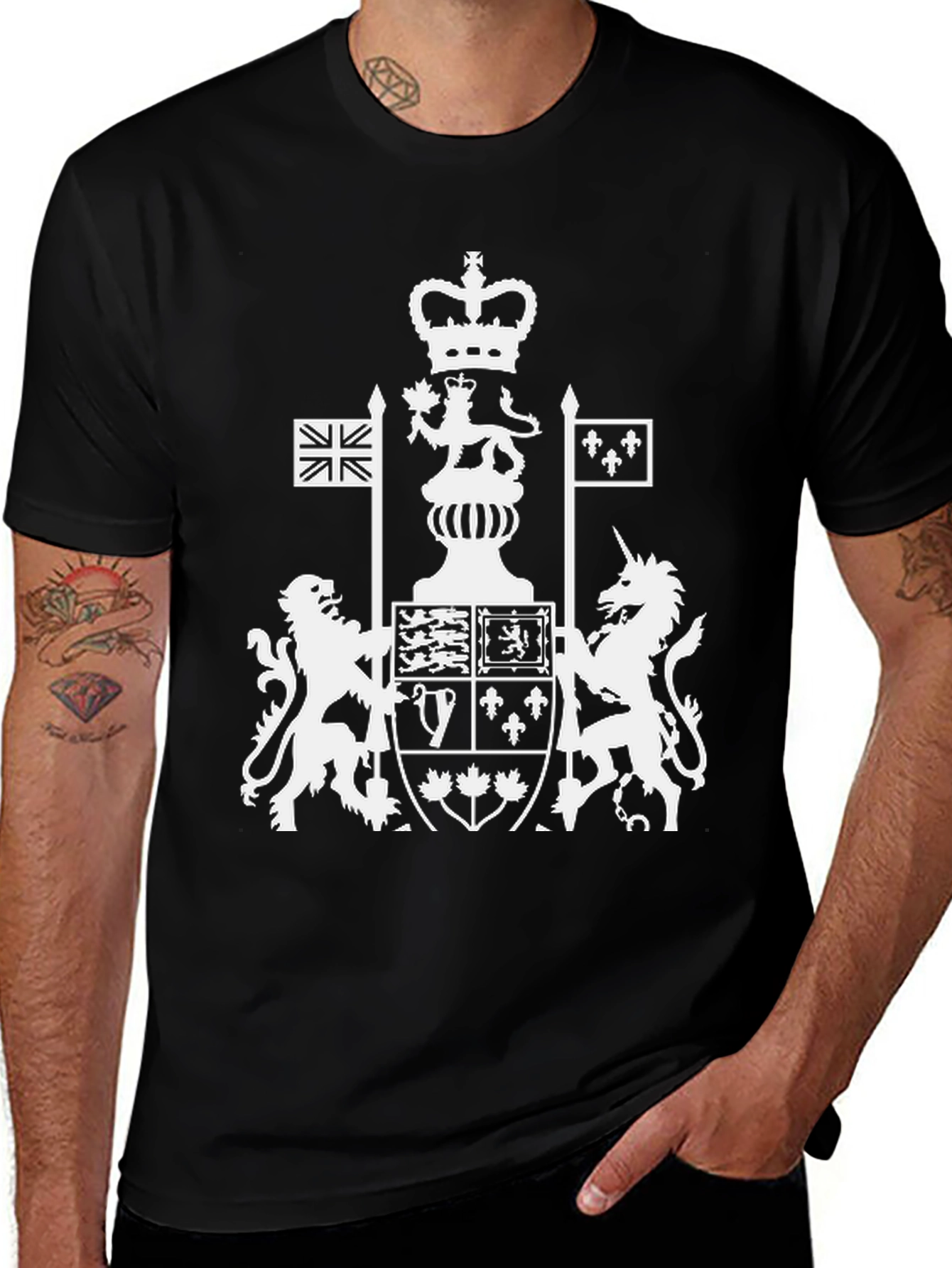Coat of Arms T-Shirt - Black