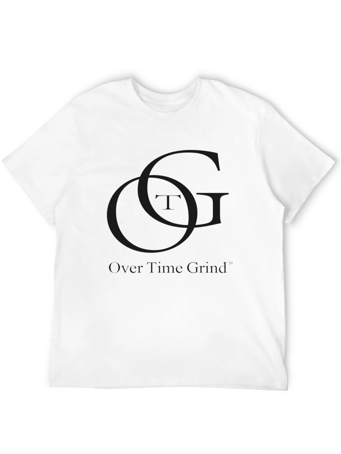 Over Time Grind Black T-Shirt - OG Logo