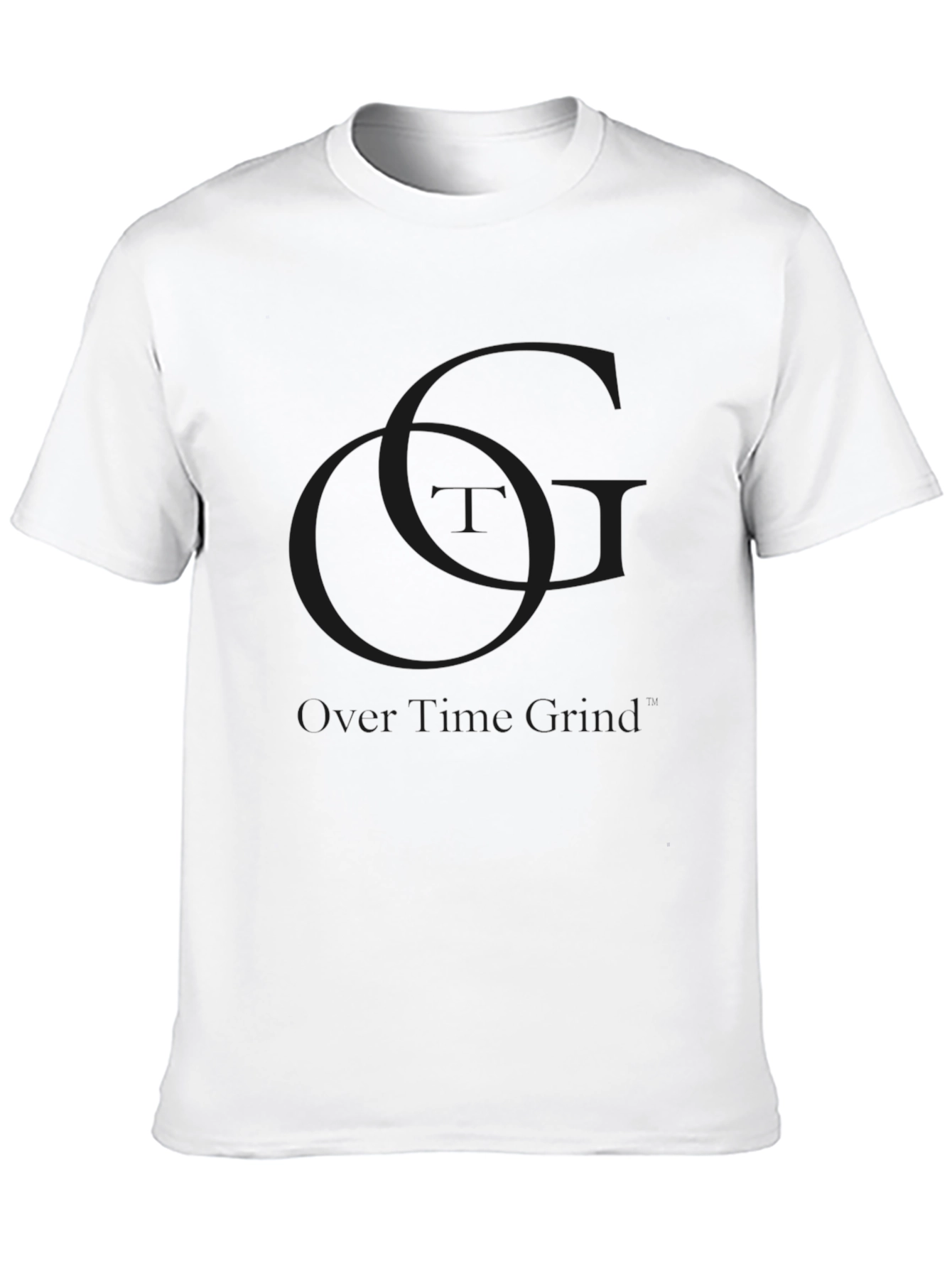 Over Time Grind Black T-Shirt - OG Logo
