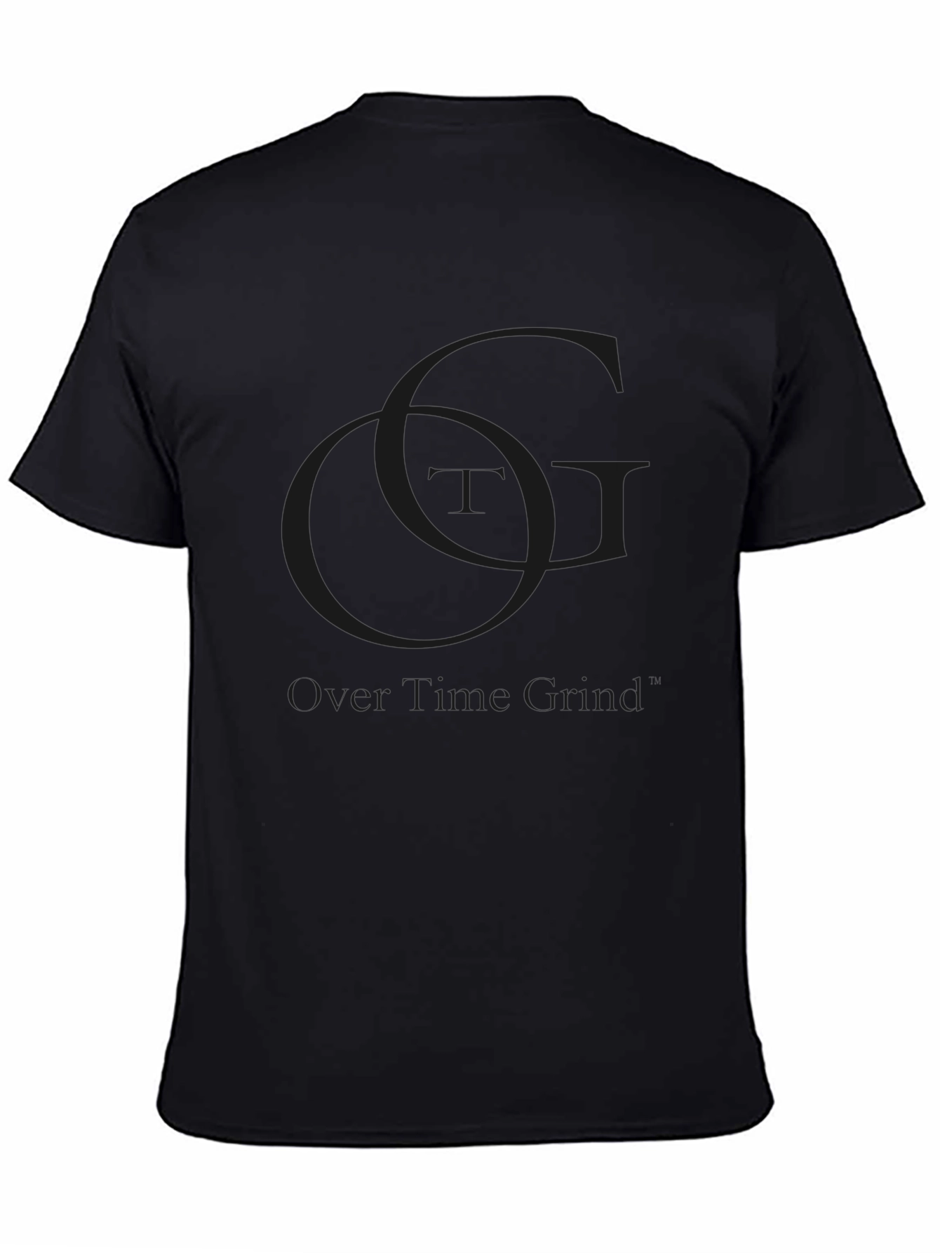 Over Time Grind Black T-Shirt - OG Logo