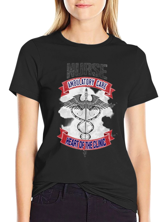 Nurse Ambulatory Care T-Shirt - Heart of the Clinic Tee