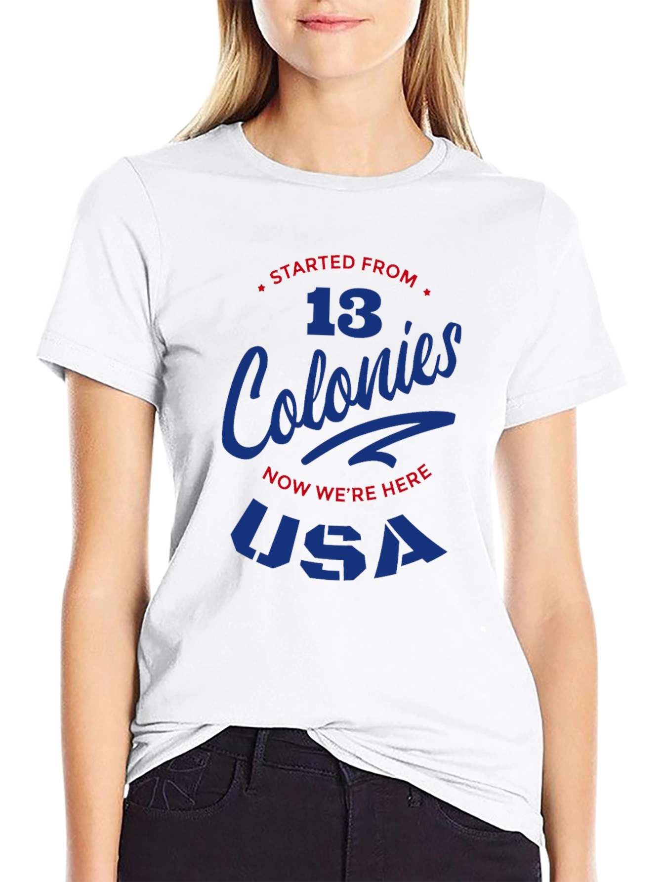 13 Colonies USA Graphic Tee