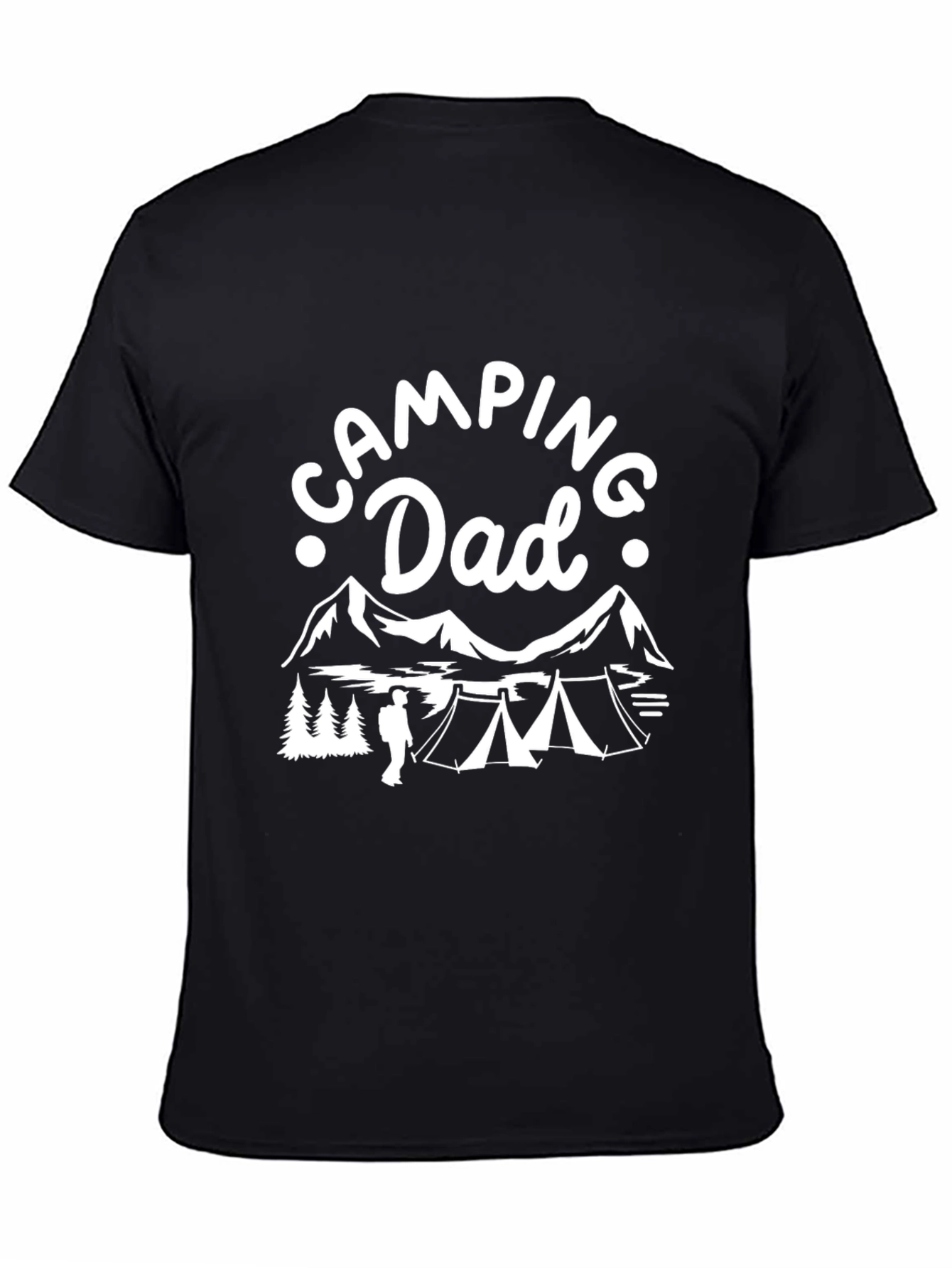 Camping Dad Graphic Tee - Outdoor Adventure Shirt