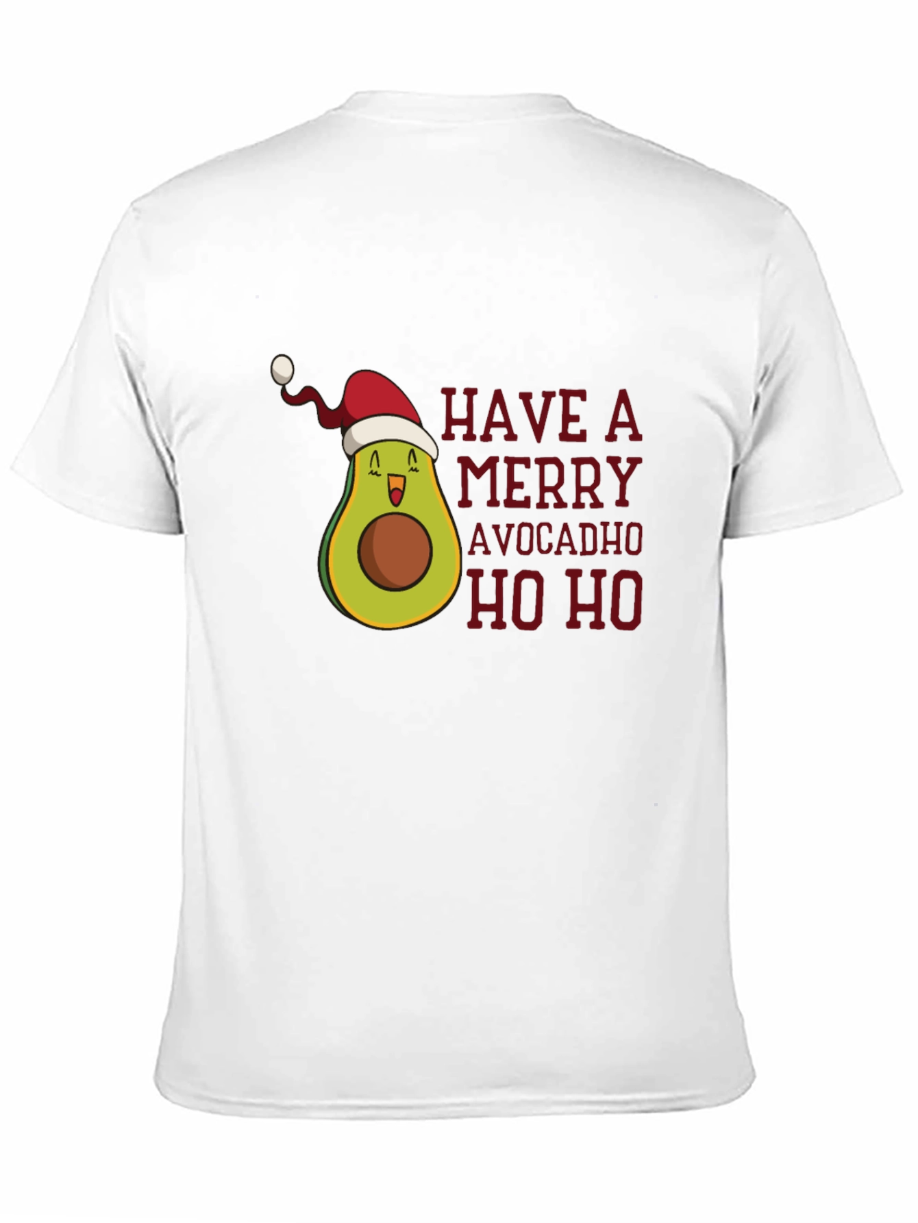 Merry Avocadho Ho Ho Holiday T-Shirt