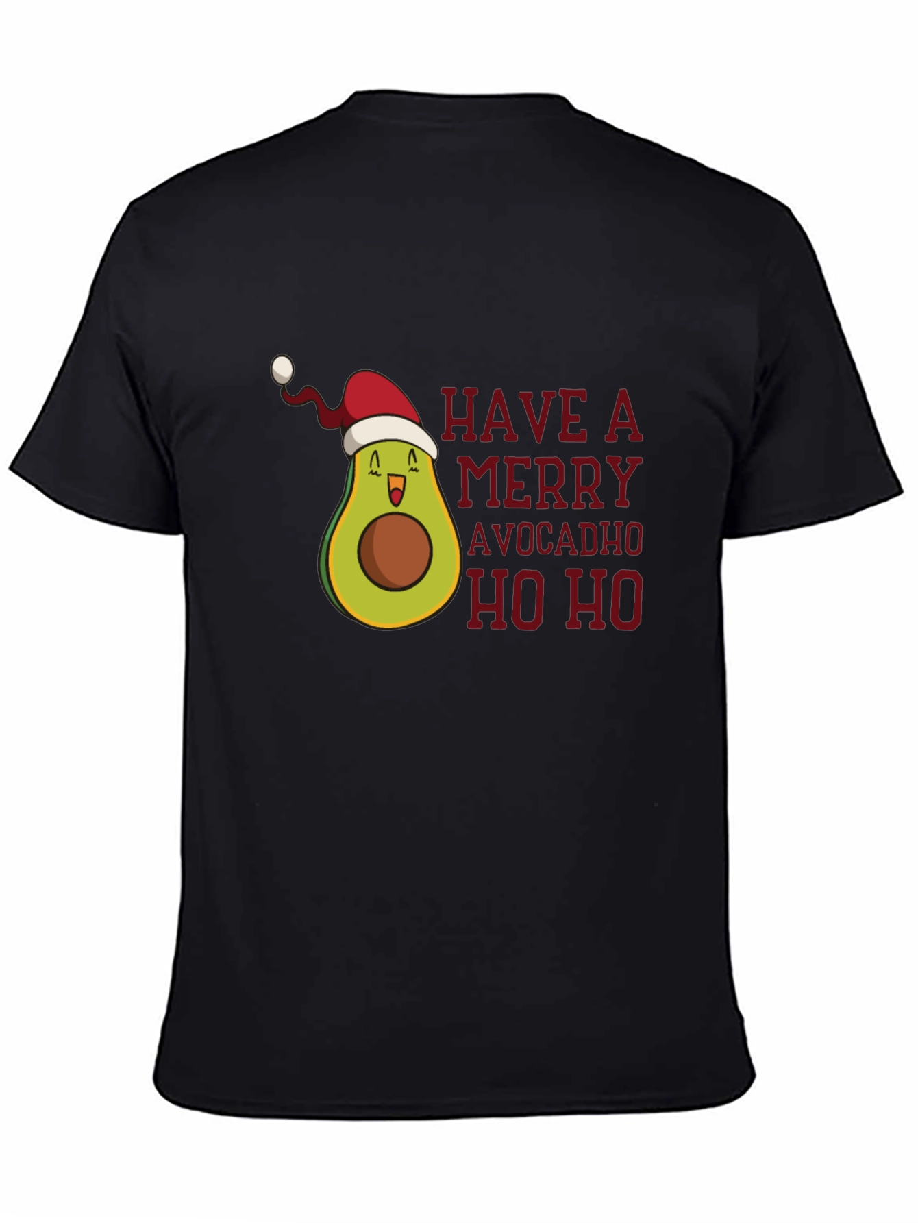 Merry Avocadho Ho Ho Holiday T-Shirt