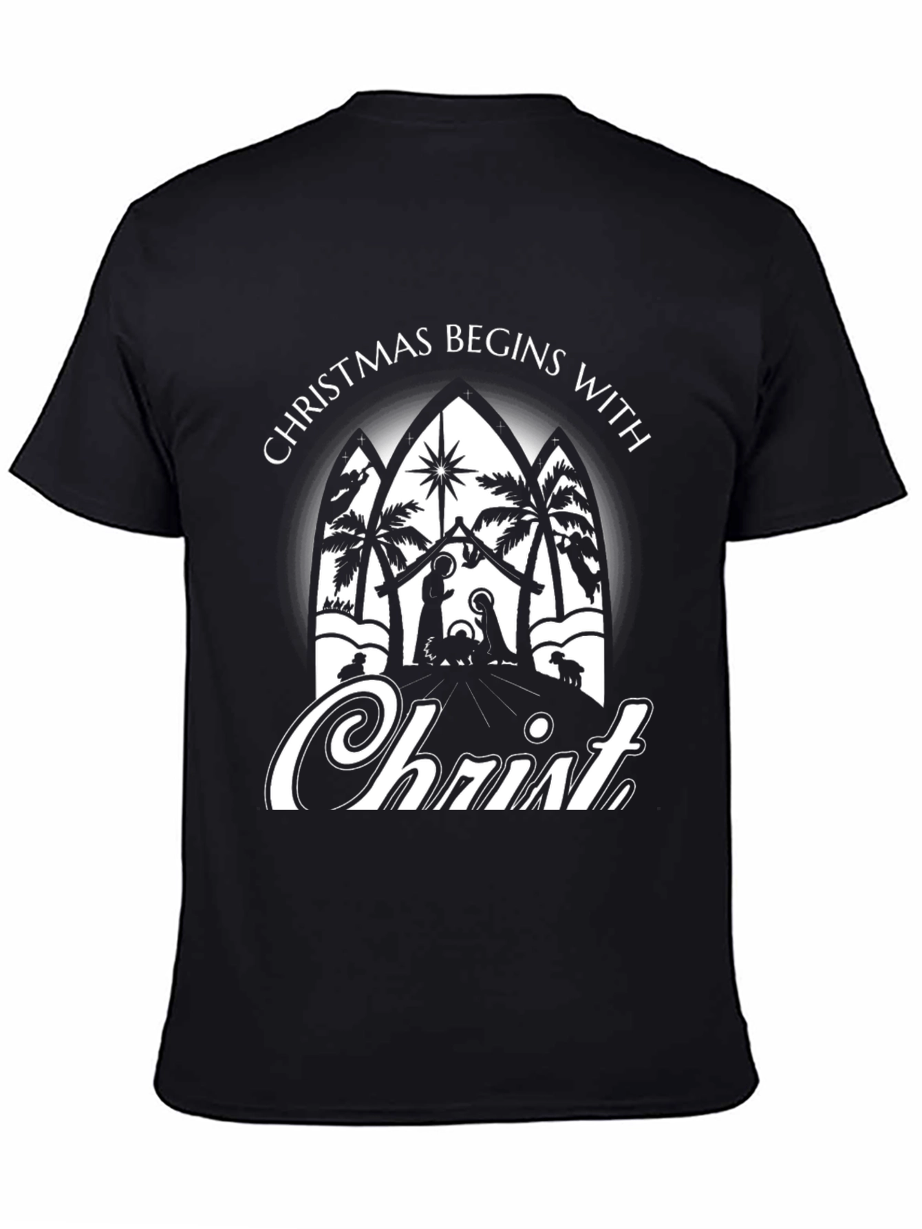 Christmas Begins With Christ T-Shirt