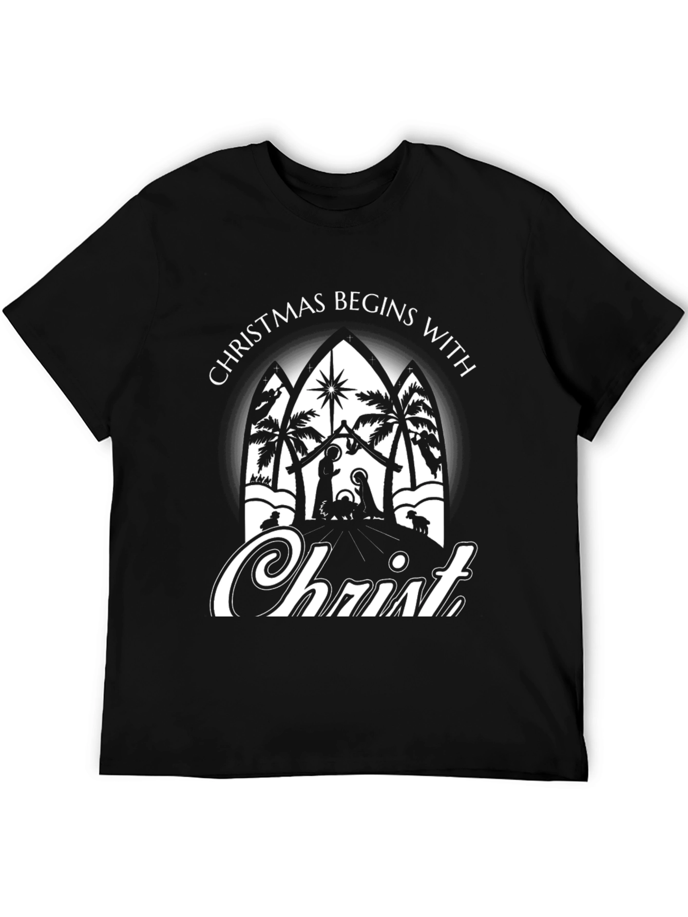 Christmas Begins With Christ T-Shirt