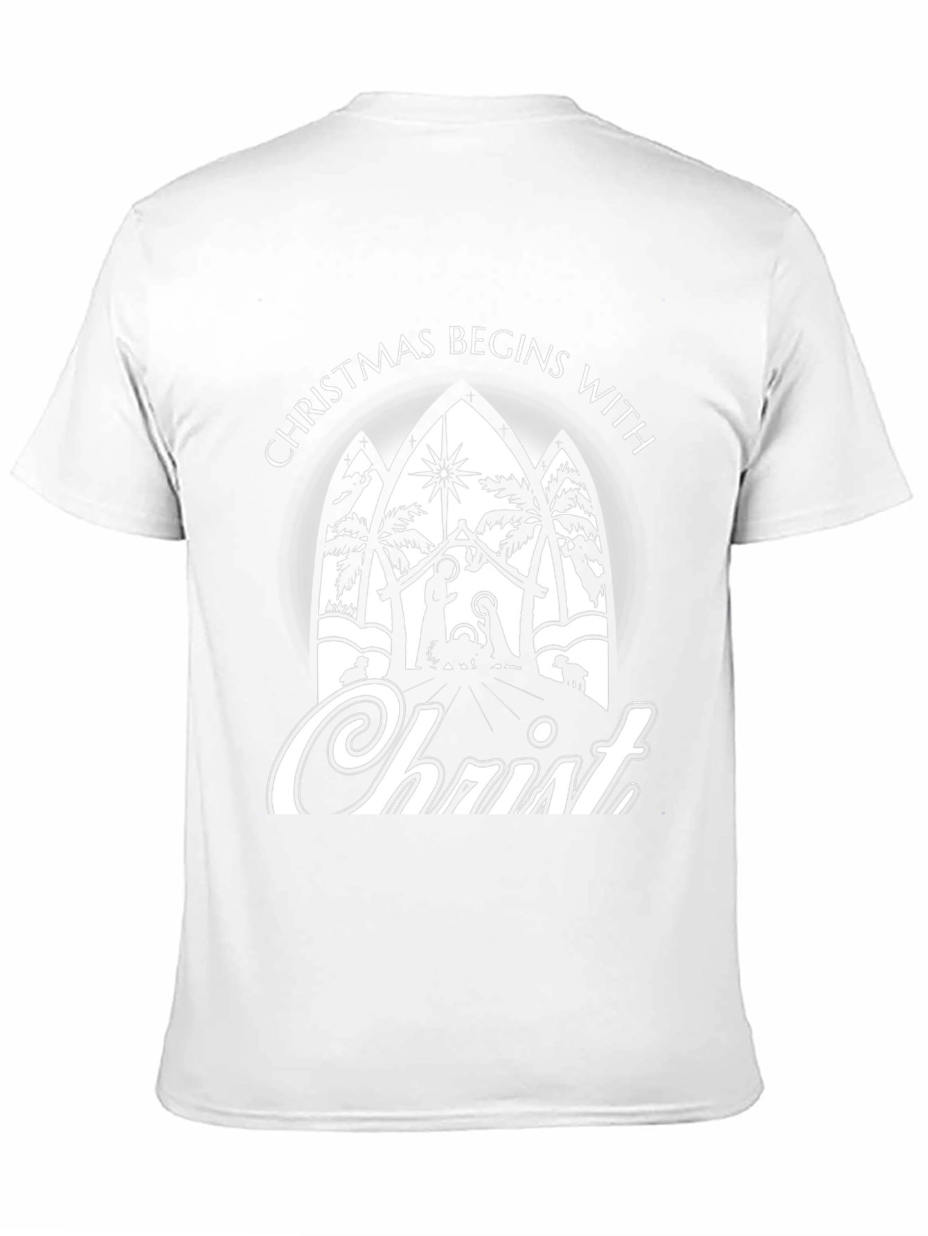 Christmas Begins With Christ T-Shirt