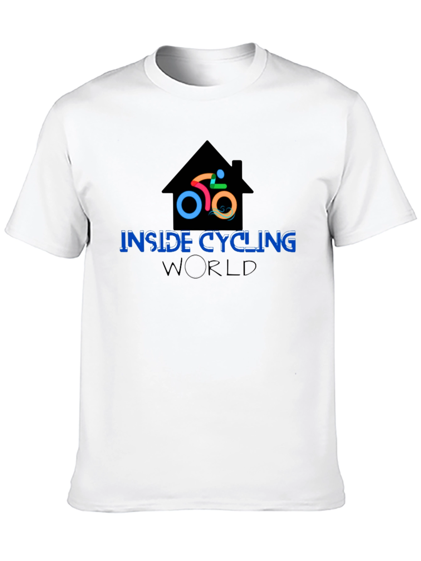 Inside Cycling World T-Shirt - Black