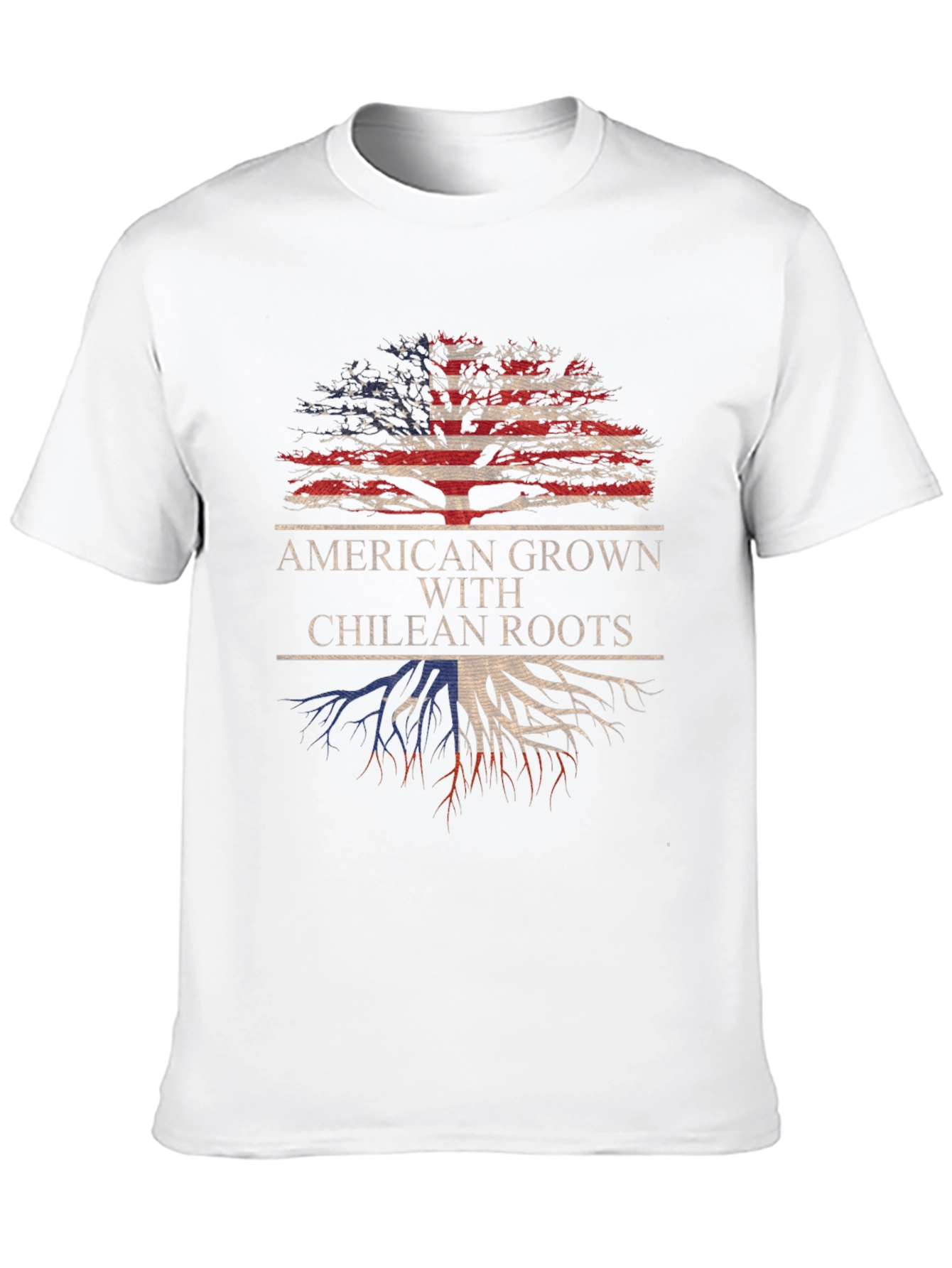 American Grown with Chilean Roots Graphic Tee