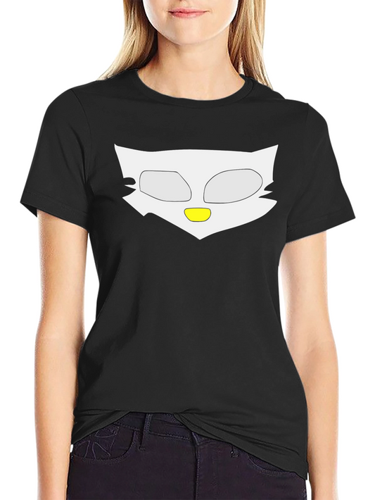 Abstract Owl Graphic Tee - Soft Cotton Blend