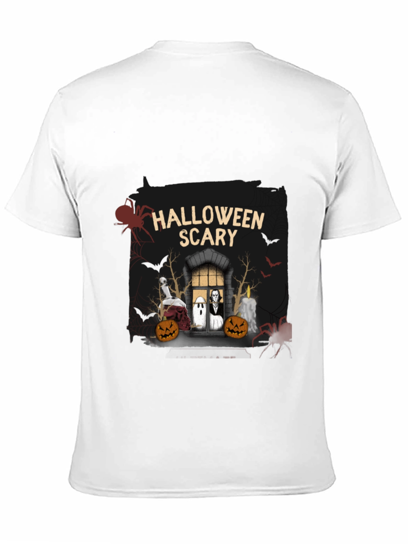 Halloween Scary Graphic T-Shirt