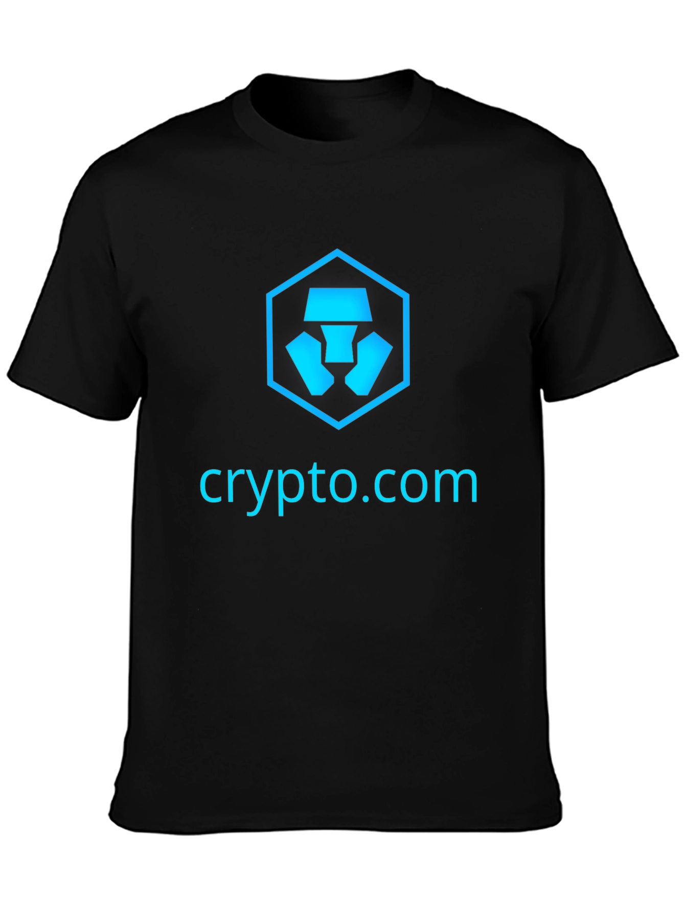 Crypto.com Logo T-Shirt - Black