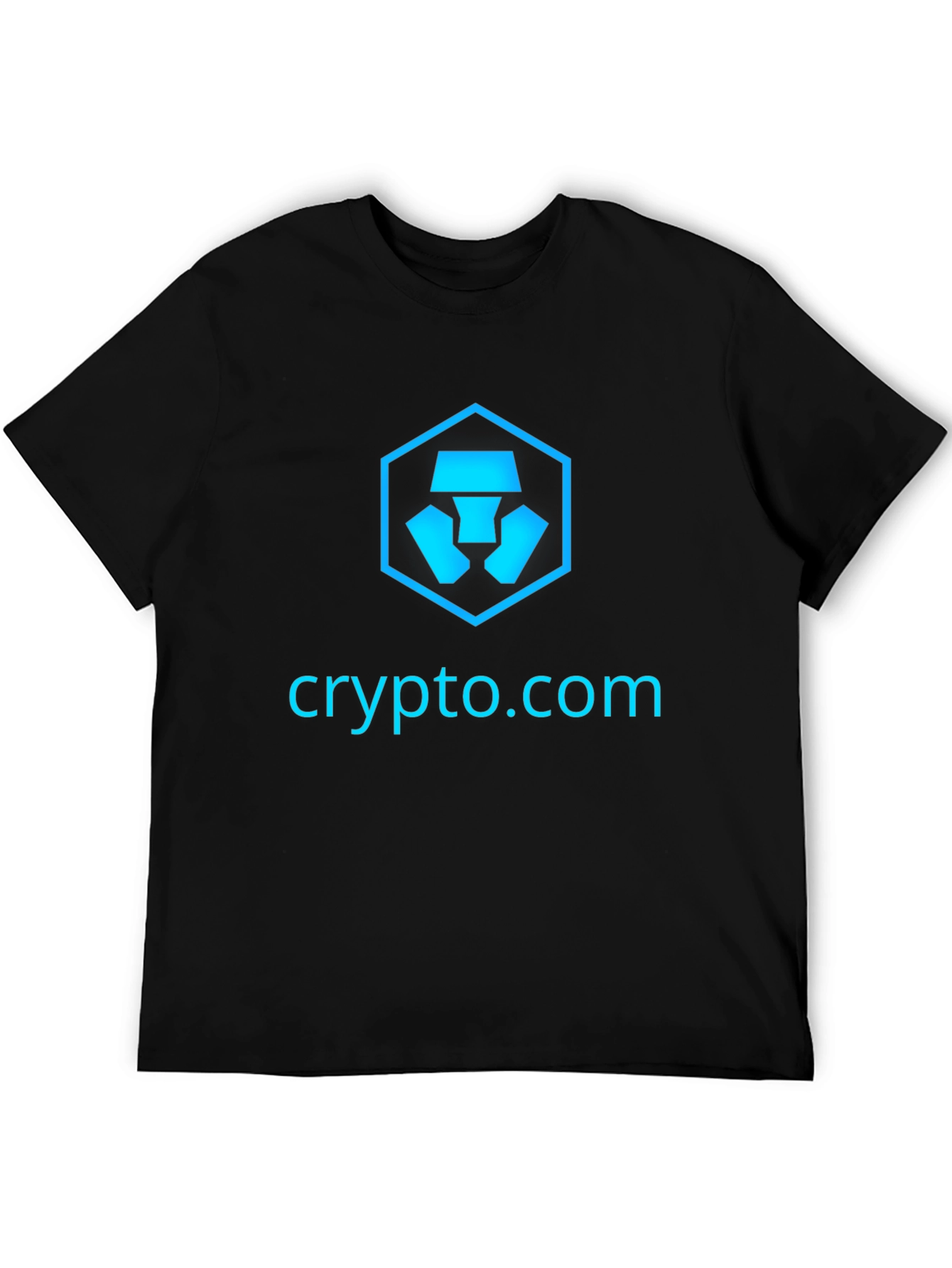 Crypto.com Logo T-Shirt - Black