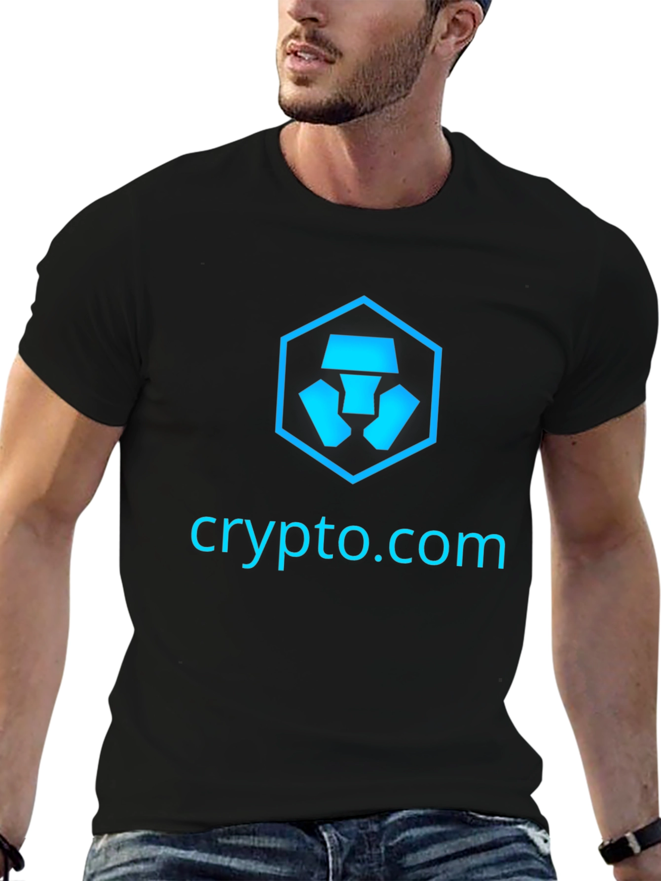 Crypto.com Logo T-Shirt - Black