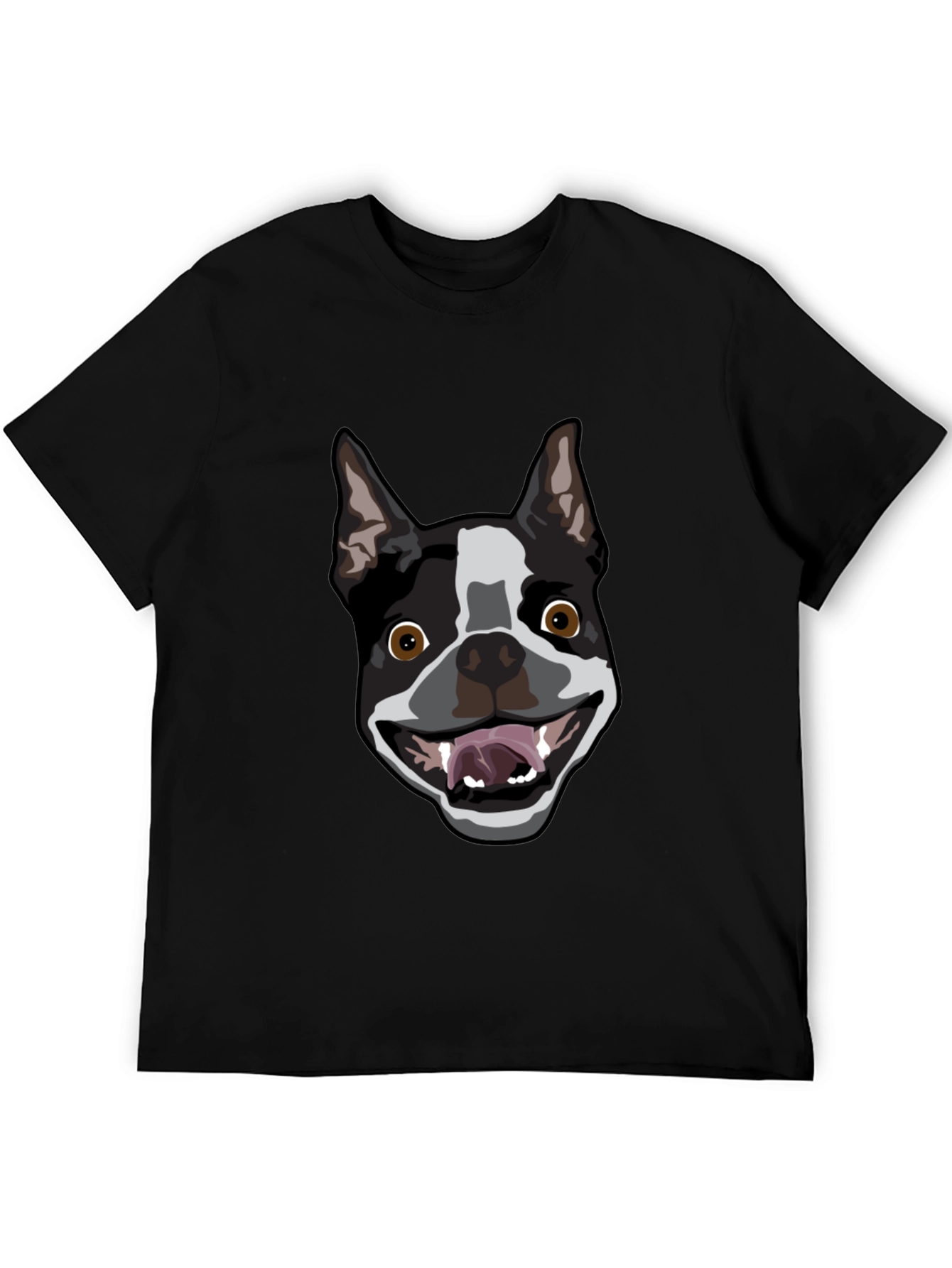 Boston Terrier Dog Graphic T-Shirt