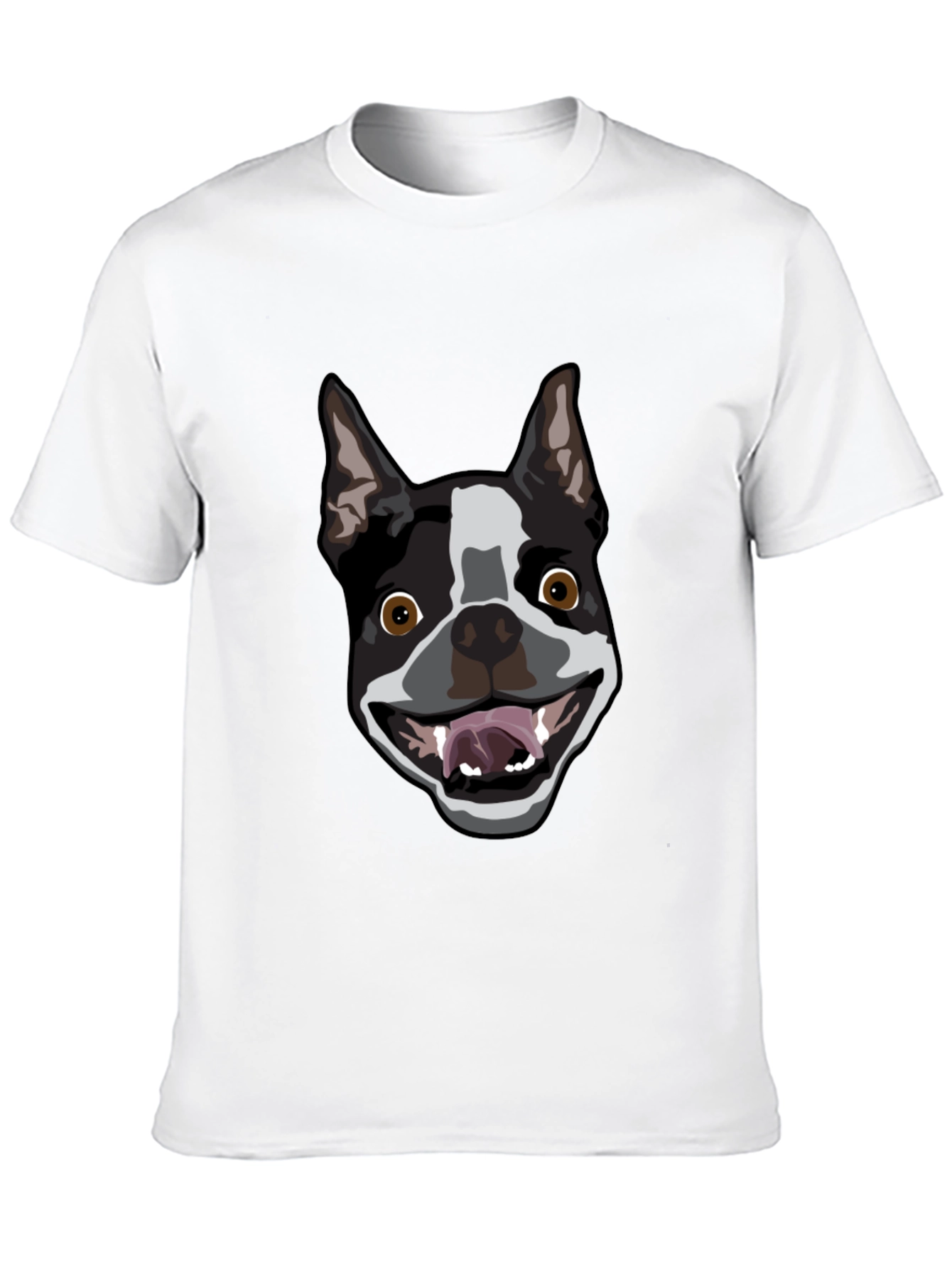 Boston Terrier Dog Graphic T-Shirt