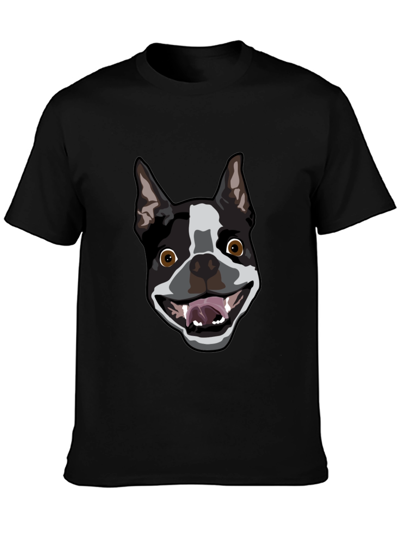 Boston Terrier Dog Graphic T-Shirt