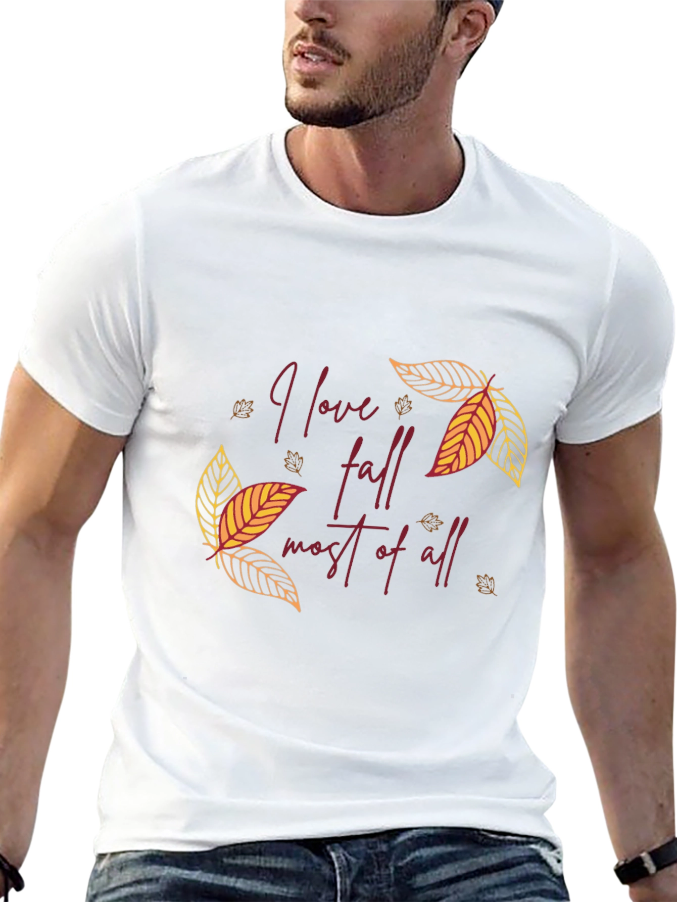 I Love Fall Most of All T-Shirt