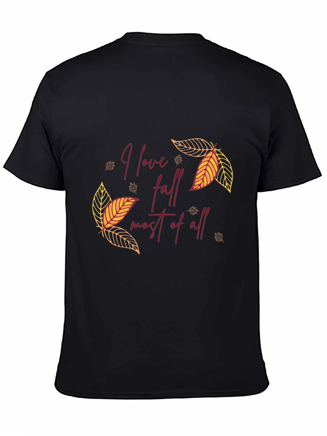 I Love Fall Most of All T-Shirt