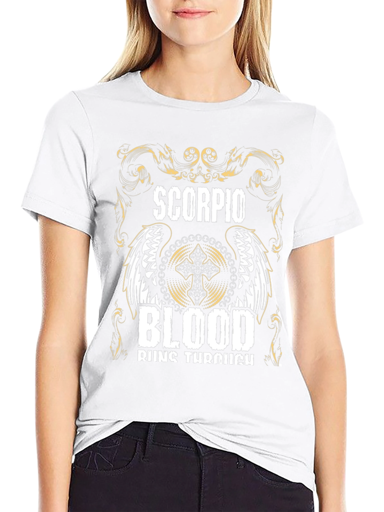 Scorpio Blood Runs Through T-Shirt
