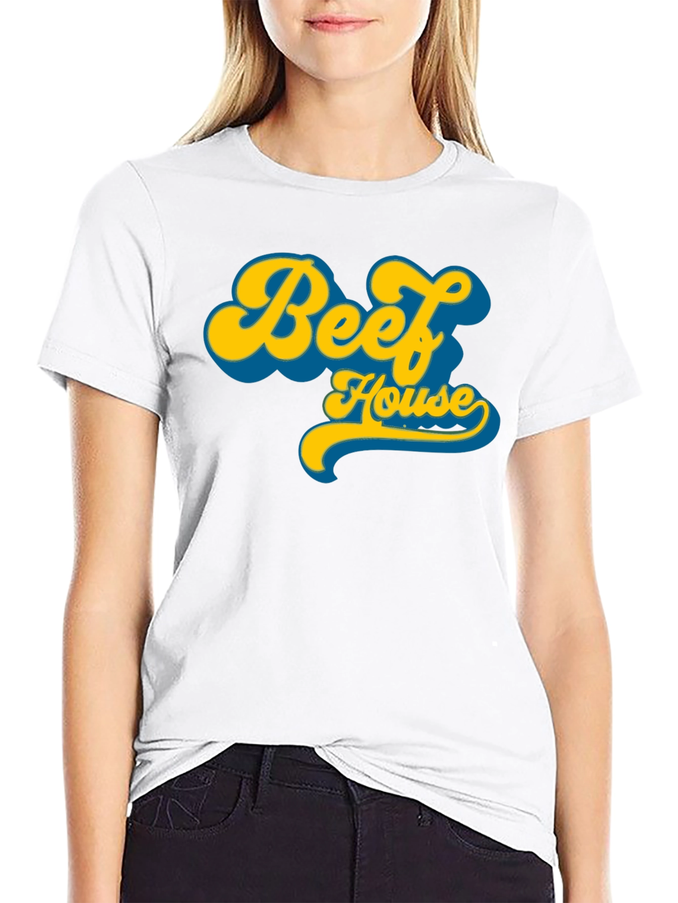 Beef House T-Shirt - Retro Style