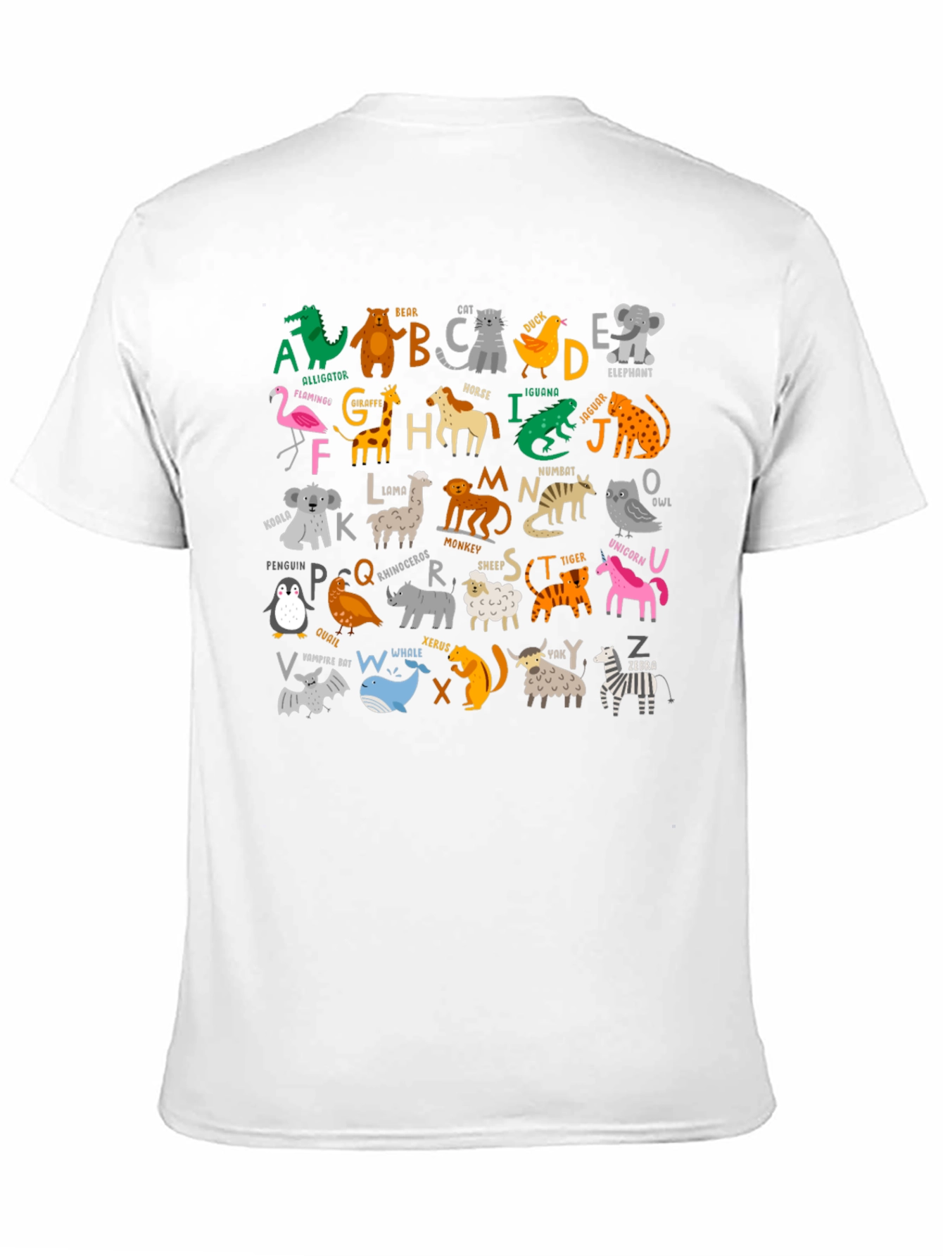 Animal Alphabet T-Shirt