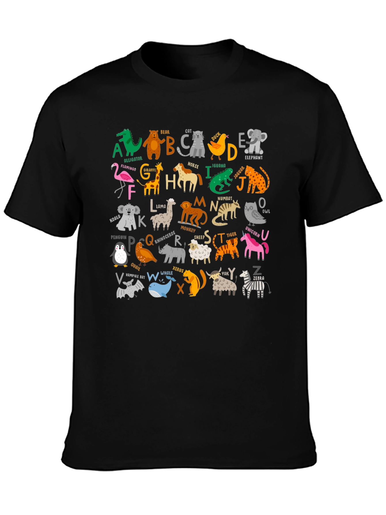 Animal Alphabet T-Shirt
