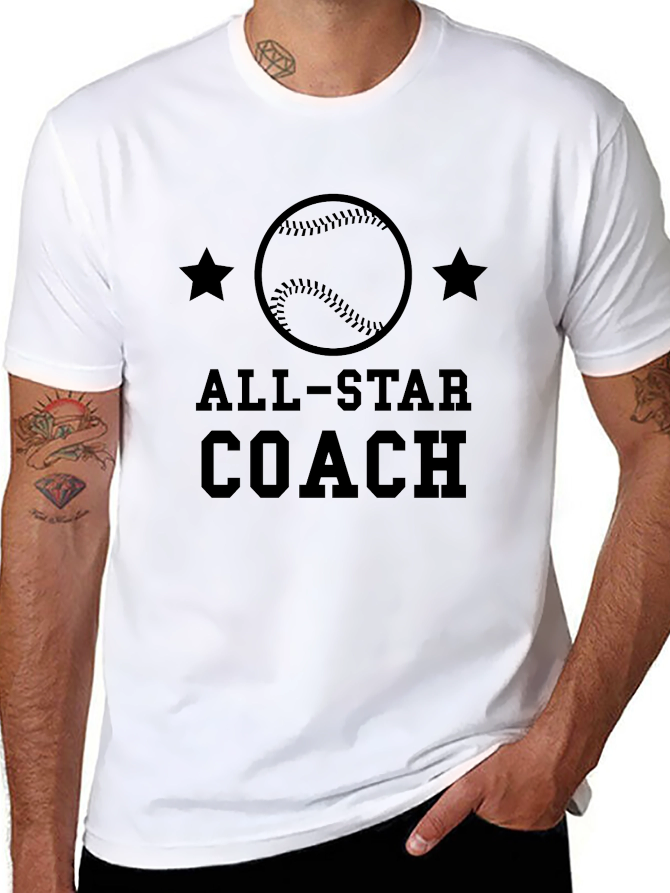 All-Star Coach T-Shirt | Baseball Coach Tee
