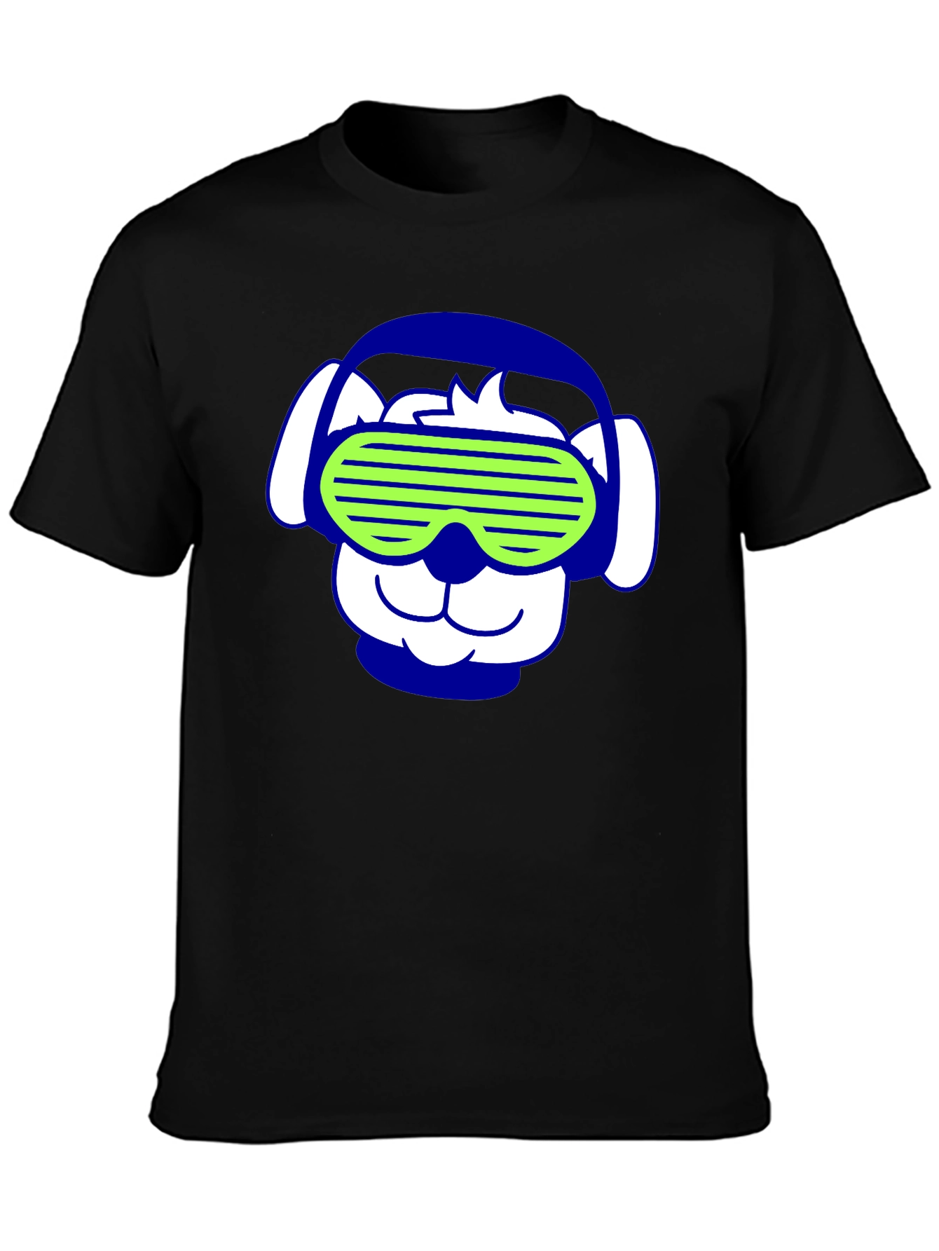 Funky Dog Tee: Cool Pup with Shades