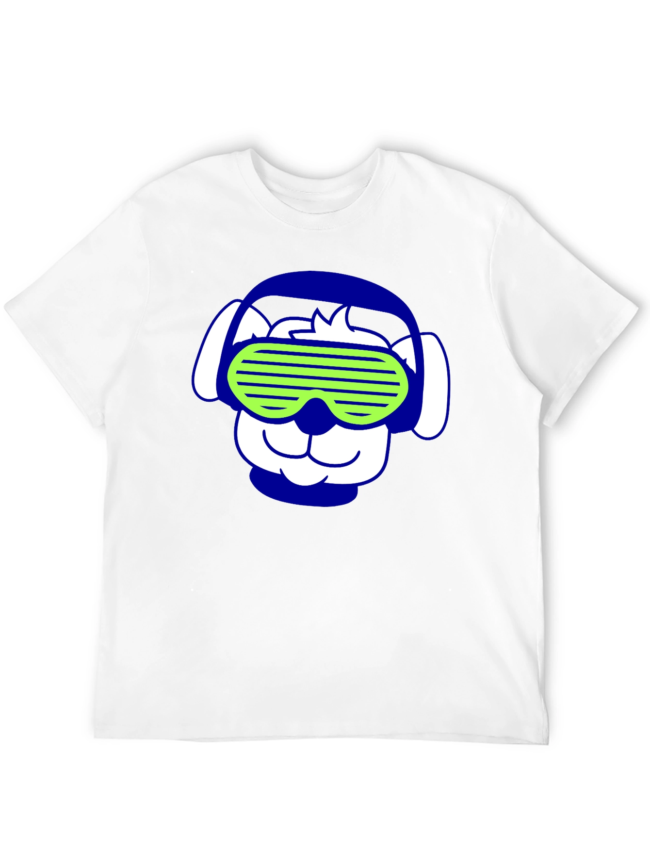 Funky Dog Tee: Cool Pup with Shades