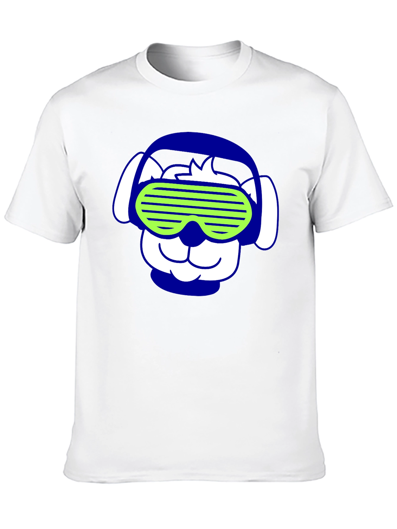 Funky Dog Tee: Cool Pup with Shades