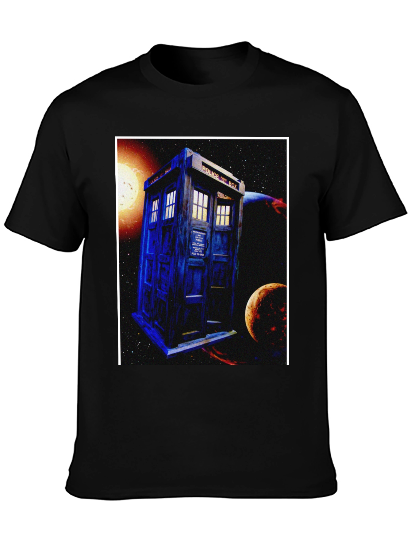 Doctor Who Tardis Space T-Shirt
