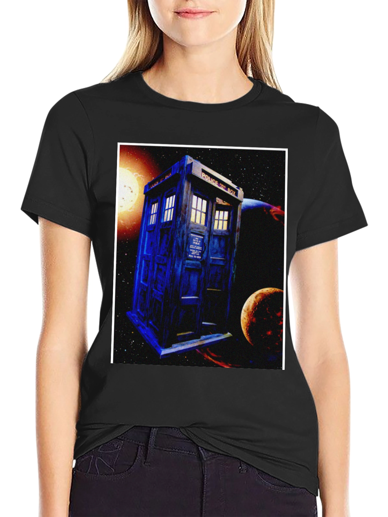 Doctor Who Tardis Space T-Shirt