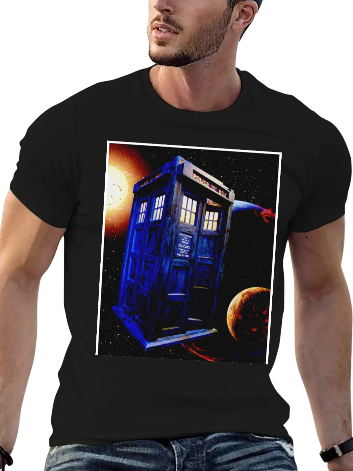 Doctor Who Tardis Space T-Shirt