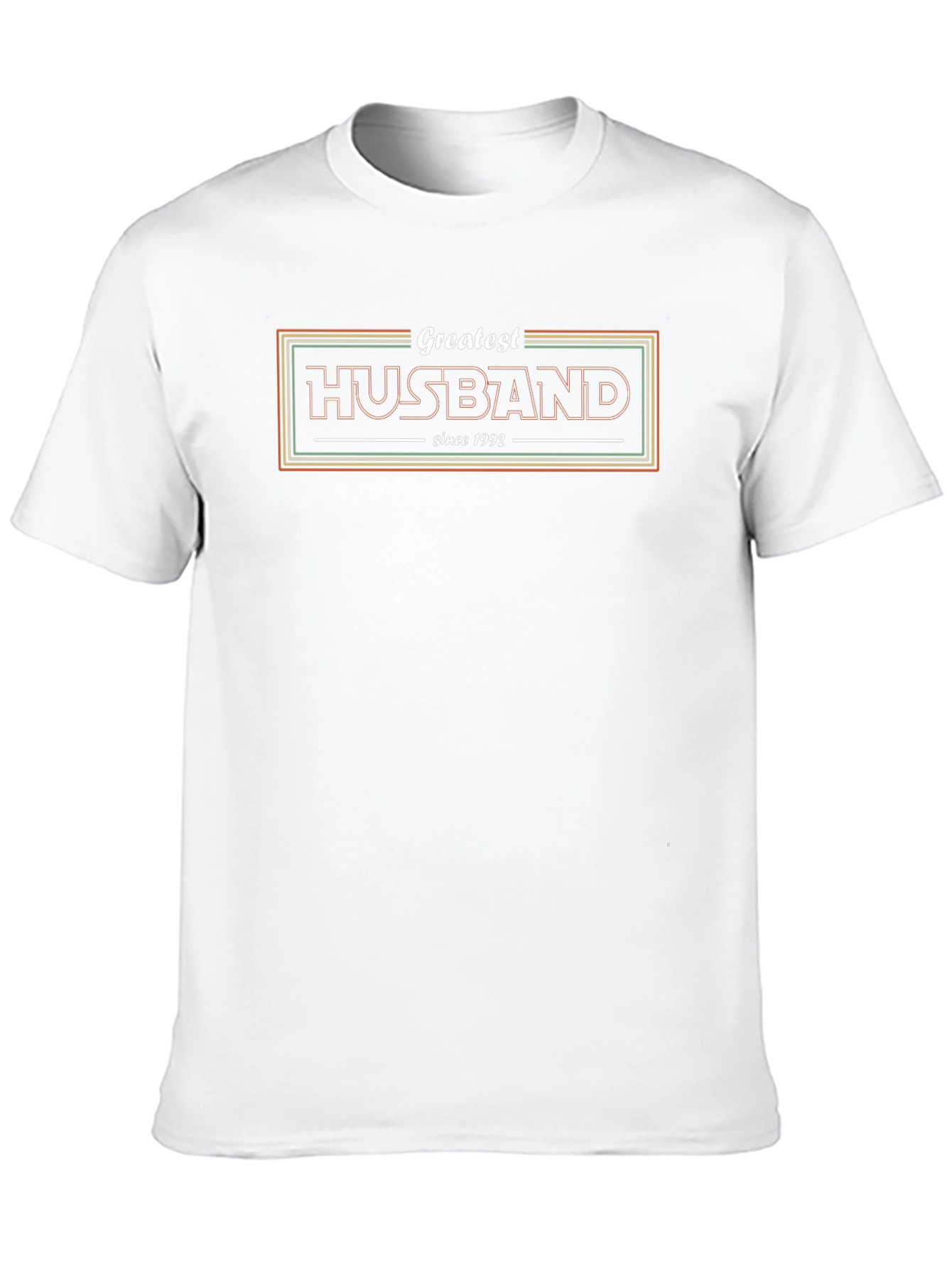 Greatest Husband Since 1992 - Black T-Shirt