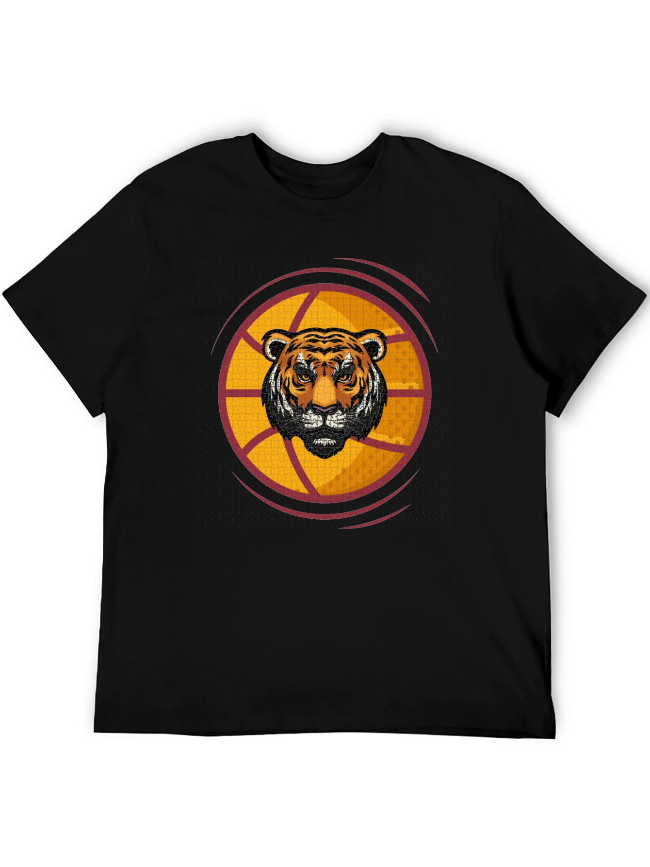 Tiger Graphic Black T-Shirt