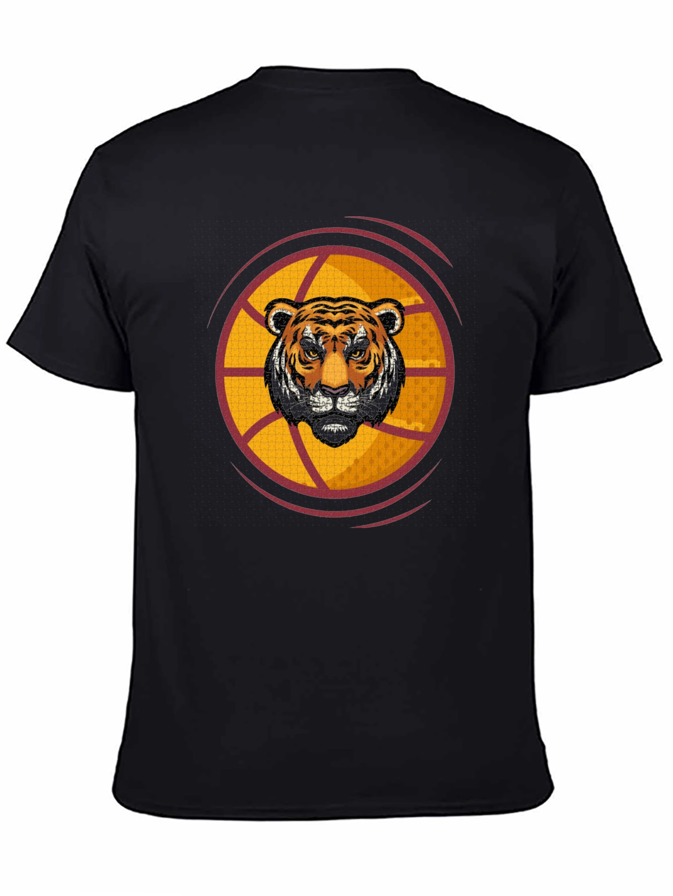 Tiger Graphic Black T-Shirt