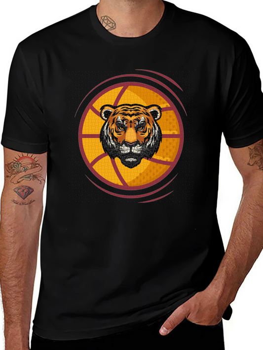 Tiger Graphic Black T-Shirt