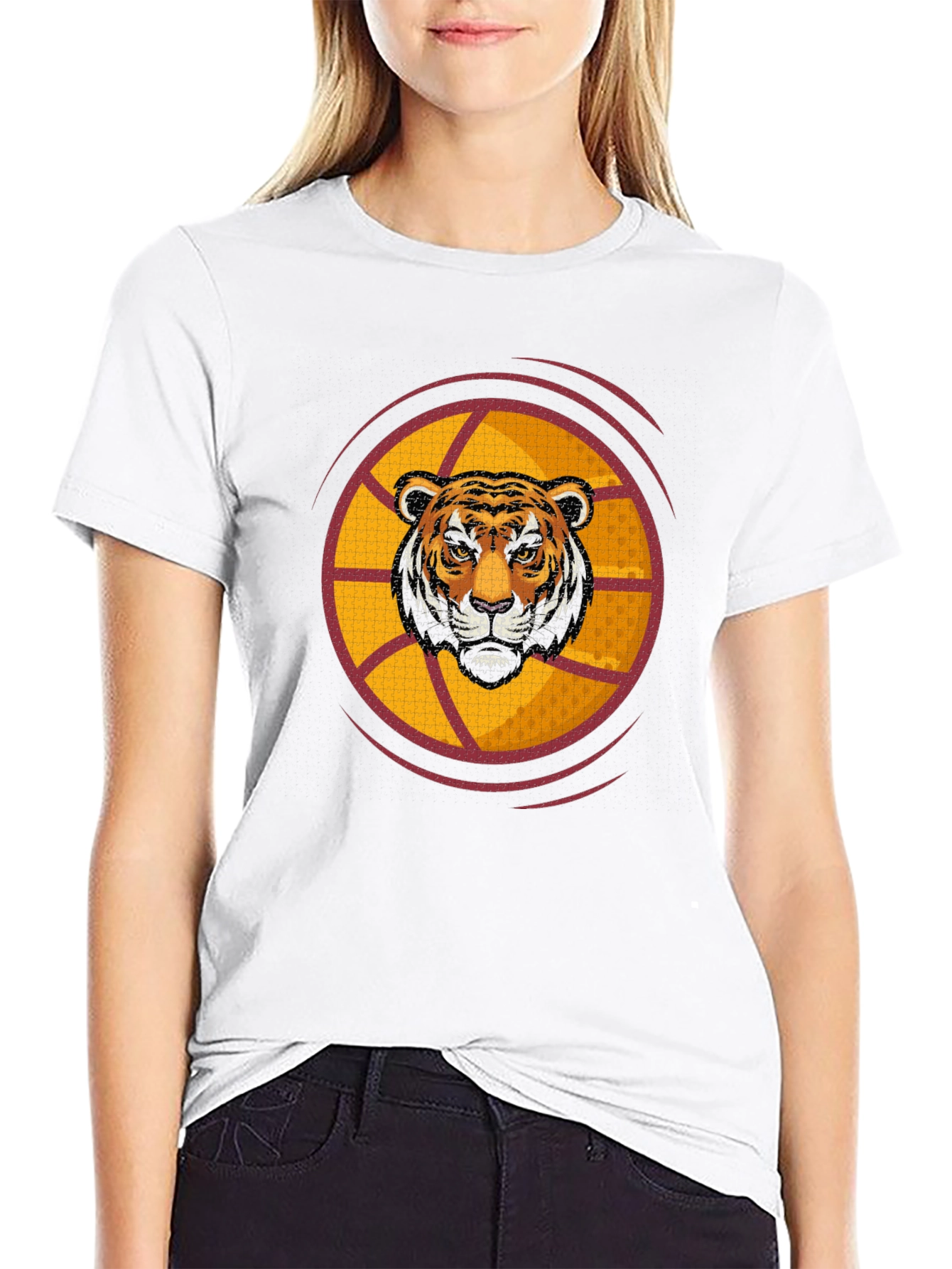 Tiger Graphic Black T-Shirt